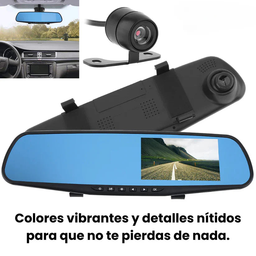 Espejo retrovisor con camara