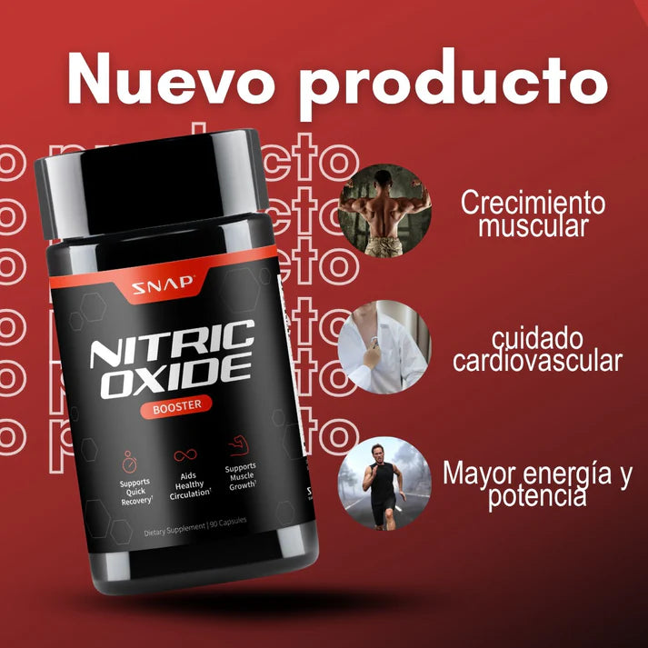 Vigor Max Dúo: 1 frasco de Nitric Oxide + 1 frasco de Prostate Health