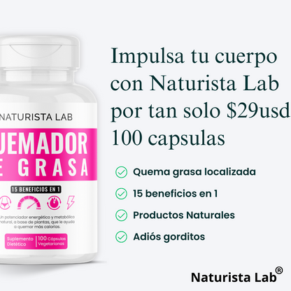 Quemador de grasa pastilla adelgazante