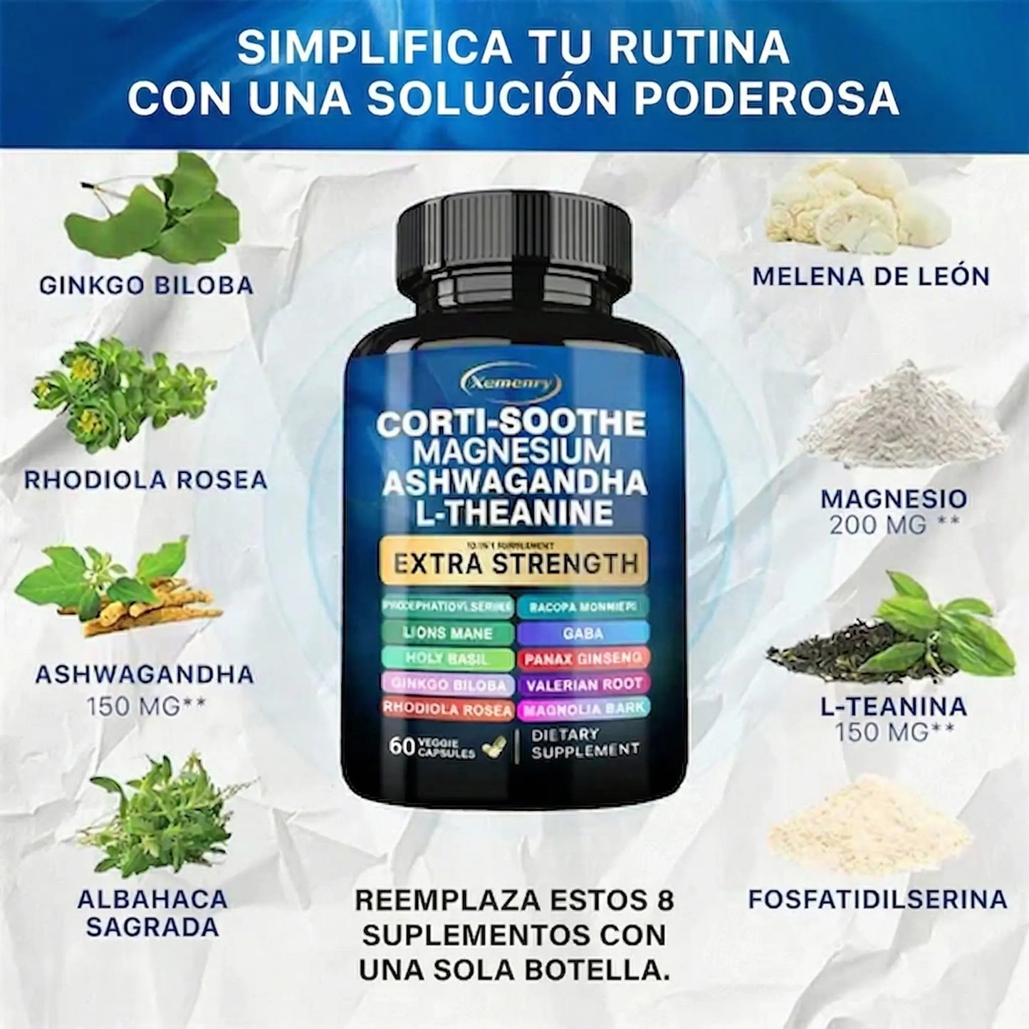 CORTISOL GLYCINATO DE MAGNESIO