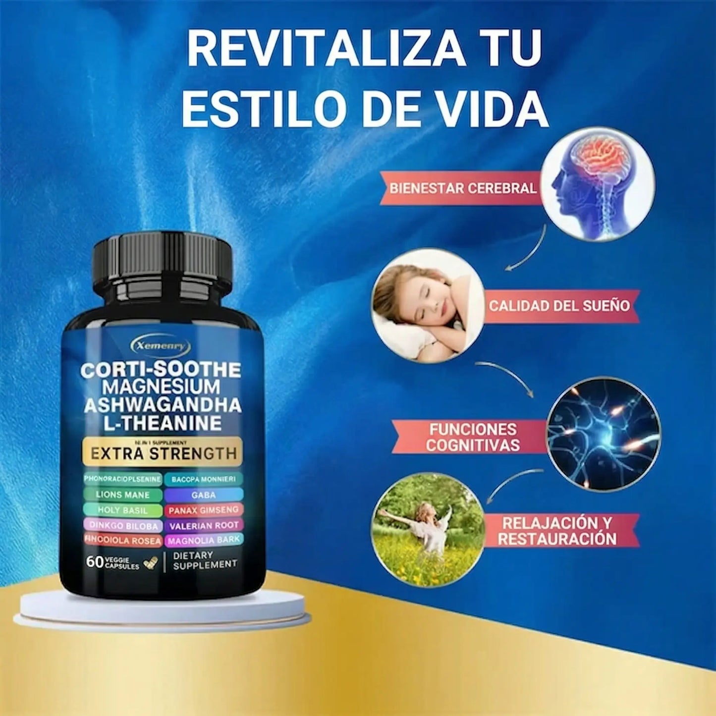 CORTISOL GLYCINATO DE MAGNESIO