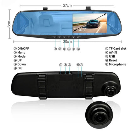 Espejo retrovisor con camara