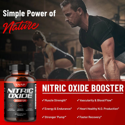 Vigor Max Dúo: 1 frasco de Nitric Oxide + 1 frasco de Prostate Health