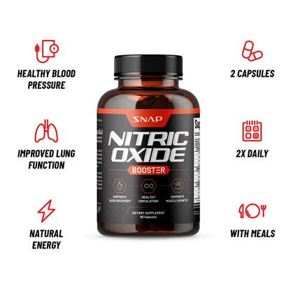 Vigor Max Dúo: 1 frasco de Nitric Oxide + 1 frasco de Prostate Health